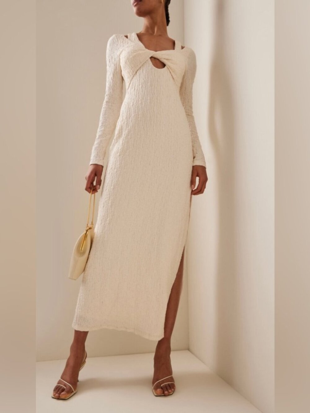 NWT Significant Other Esma Cotton-Blend Midi Dress